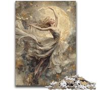 Jigsaw Puzzles for Teenagers 1000 Pieces Dancing Woman Adult Jigsaw,Educational Games Wall Decoration Unique Birthday And Xmas Gifts (38x26cm)