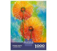 Jigsaw Puzzles for Teenagers 1000 Pieces Dandelions Jigsaws for Adults Relaxing Games Analysis And Logic Difficult And Challenge 38x26cm/1000pcs
