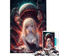 Jigsaw Puzzles for Teenagers 1000 Pieces Darkness Psycho Creature Teenager Puzzles DIY Toys Analysis And Logic Difficult And Challenge (Size 38x52cm)