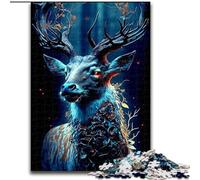 Jigsaw Puzzles for Teenagers 1000 Pieces Deer, Learning Educational Is Ideal As A Gift for The Whole Family (Size 50x75cm)