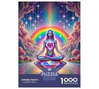 Jigsaw Puzzles for Teenagers 1000 Pieces Diamond Heart Puzzle for Adults Fun Games A Work of Art Parent-child Interaction 38x26cm/1000pcs