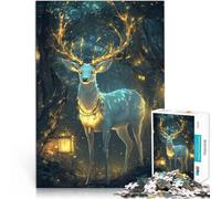 Jigsaw Puzzles for teenagers 1000 Pieces Divine Guardian Herausforderndes Spiel Wunschliste mit dem Weihnachtsmann52x38cm