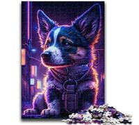 Jigsaw Puzzles for Teenagers 1000 Pieces Dog Human Help The Brain Exercise Addictive Toys to Cultivate Patience Suitable for Couples 50x75cm