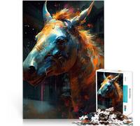 Jigsaw Puzzles for teenagers 1000 Pieces Donkey Imaginary world DIY-Spielzeug Künstlersammlung, Bildende Kunst38x26cm