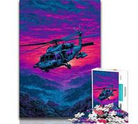 Jigsaw Puzzles for Teenagers 1000 Pieces Dream Helicopter Adult Puzzles,family Fun Games Is Ideal As A Gift for The Whole Family 26x38cm