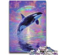 Jigsaw Puzzles for Teenagers 1000 Pieces Dream Whale Adult Puzzles,family Fun Games Is Ideal As A Gift for The Whole Family (75x50cm)