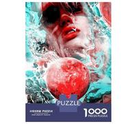 Jigsaw Puzzles for Teenagers 1000 Pieces Drowned in Emotion Jigsaw for Adults Relaxing Games Home Decoration Unique Gifts for Birthday And Christmas 52x38cm/1000pcs