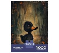 Jigsaw Puzzles for Teenagers 1000 Pieces Enchanted Black Duckling Jigsaw Anti-Stress Toys Difficult Hard Birthday And Unique Gifts 70x50cm/1000pcs