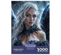 Jigsaw Puzzles for Teenagers 1000 Pieces Enchanting Ice Succubus Jigsaw Hands-on Game For Family Fun Unique Gifts for Birthday And Christmas 38x26cm/1000pcs