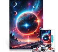 Jigsaw Puzzles for teenagers 1000 Pieces Epic Planet sci fi scene DIY-Spielzeug einzigartiges Herausforderungsspiel38x26cm
