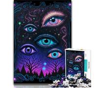 Jigsaw Puzzles for Teenagers 1000 Pieces Esoteric Vision Teenager Puzzles,Unique Birthday And Gifts for Age 14 Years Up (size 38x26cm)