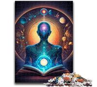Jigsaw Puzzles for Teenagers 1000 Pieces Esoteric Zen Universe Train Your Brain And Hands Parent-child Interaction for Age 14+ 50x75cm