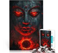Jigsaw Puzzles for teenagers 1000 Pieces Evil Buddha Statue Entspannungsspiele Tolle Geschenke und Spielzeuge75x50cm