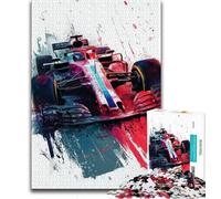 Jigsaw Puzzles for Teenagers 1000 Pieces F Racing 1000 Piece Jigsaw,Artistic Wall Decor & Birthday Gift Idea for Friends, Home Office 38x26cm