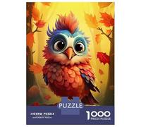 Jigsaw Puzzles for Teenagers 1000 Pieces Fall Autumn Bird Puzzles for Adults Hands-on Game Difficult Challenge for Is Ideal As A Gift 70x50cm/1000pcs