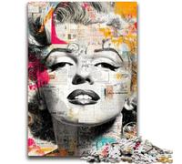 Jigsaw Puzzles for Teenagers 1000 Pieces Famous Actors Learning Educational Toys Family Games Gifts for Friends And Family 26x38cm