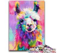 Jigsaw Puzzles for Teenagers 1000 Pieces Fantasy Alpaca 1000 Pieces for Adults,Family Educational Games Home Decoration Gift (50x75cm)