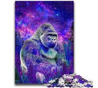Jigsaw Puzzles for Teenagers 1000 Pieces Fantasy Chimpanzee Jigsaw,Decompressing Intellectual Educational Toy Birthday Gift (75x50cm)