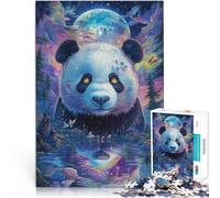 Jigsaw Puzzles for teenagers 1000 Pieces Fantasy colorful panda Decompressing Intellectual Educational Toy 38x52cm great gift for Age 14