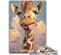 Jigsaw Puzzles for Teenagers 1000 Pieces Fantasy Giraffe Adult Jigsaw,Stress Reliever Difficult Challenge Unique Home Decor And Gifts (75x50cm)