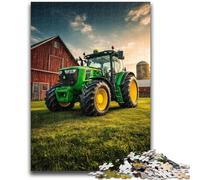 Jigsaw Puzzles for Teenagers 1000 Pieces Farm Implement Tractor 1000 Pieces for Adults,family Fun Games Is Ideal As A Gift for The Whole Family (38x26cm)