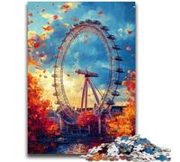 Jigsaw Puzzles for Teenagers 1000 Pieces Ferris Wheel Suitable for People Aged 14 And Above Educational Game Challenge Toy Gift For Birthdays 26x38cm