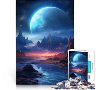 Jigsaw Puzzles for teenagers 1000 Pieces Fireflies of the Moon Familienaktivität Heimdekoration Spielzeug75x50cm