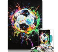 Jigsaw Puzzles for Teenagers 1000 Pieces Football Sports Adult Puzzles,family Fun Games Is Ideal As A Gift for The Whole Family 26x38cm