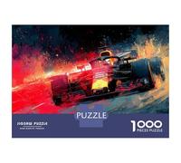 Jigsaw Puzzles for Teenagers 1000 Pieces Formula 1 Speed Artwork Jigsaw for Adults Toy Wall Decor Improve Memory Birthday And Unique Gifts 38x26cm/1000pcs