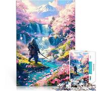 Jigsaw Puzzles for teenagers 1000 Pieces Fuji paradise Stress Reliever Staycation Kill time Home Decoration Toys 26x38cm