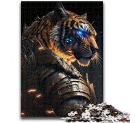Jigsaw Puzzles for Teenagers 1000 Pieces Future Tiger Help The Brain Exercise Addictive Toys to Cultivate Patience Suitable for Couples 50x75cm