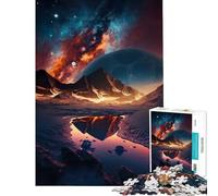Jigsaw Puzzles for Teenagers 1000 Pieces Galactic Odyssey Challenging Game Toys Brain Teaser Game Difficult Hard Great Gifts And Toys (Size 50x75cm)