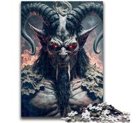 Jigsaw Puzzles for Teenagers 1000 Pieces Goat Devil Educational Family Game Deal As Gifts for The Whole Family for And Age 14 Years Up 50x75cm