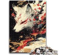 Jigsaw Puzzles for Teenagers 1000 Pieces God of Foxes Family Game Stress Reliever Difficult Challenge Suitable for Couples 50x75cm