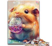 Jigsaw Puzzles for Teenagers 1000 Pieces Guinea Pig Educational Game Challenge Toy Wall Decoration Unique Birthday And Xmas Gifts 50x75cm