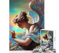 Jigsaw Puzzles for Teenagers 1000 Pieces Heavenly Being Adult Jigsaw Puzzles Staycation Kill Time Educational Challenge Family Fun & Game Night (38x26cm)