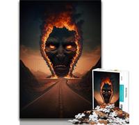 Jigsaw Puzzles for Teenagers 1000 Pieces Hell Demons 1000 Piece Jigsaw,Artistic Wall Decor & Birthday Gift Idea for Friends, Home Office 38x26cm