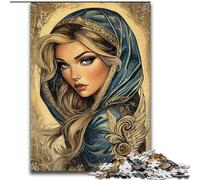 Jigsaw Puzzles for Teenagers 1000 Pieces Indian Princess, Learning Educational Toys Unique Birthday And Gifts for Age 14+ (Size 50x75cm)