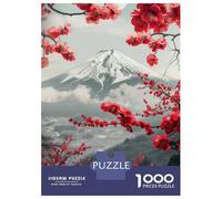 Jigsaw Puzzles for Teenagers 1000 Pieces Japan Theme Poster Temple Puzzle for Adults Fun Games A Work of Art Parent-child Interaction 52x38cm/1000pcs