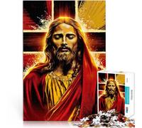 Jigsaw Puzzles for teenagers 1000 Pieces Jesus christ Schwierig und herausfordernd Geburtstagsgeschenk, Geschenke52x38cm