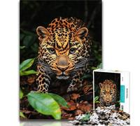Jigsaw Puzzles for Teenagers 1000 Pieces Jungle Leopard Adult Jigsaw,Stress Reliever Difficult Challenge Unique Home Decor And Gifts 26x38cm
