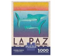 Jigsaw Puzzles for Teenagers 1000 Pieces La Paz Baja Sur Jigsaw Anti-Stress Toys Difficult Hard Birthday And Unique Gifts 52x38cm/1000pcs
