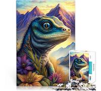 Jigsaw Puzzles for teenagers 1000 Pieces Lizard Wonder Staycation: Zeit totschlagen Tolle Geschenke und Spielzeuge75x50cm