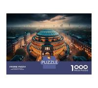 Jigsaw Puzzles for Teenagers 1000 Pieces London's Iconic Royal Albert Hall Puzzle for Adults Toy Wall Decor Difficult Challenge for Is Ideal As A Gift 38x26cm/1000pcs
