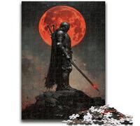 Jigsaw Puzzles for Teenagers 1000 Pieces Lone Knight Adult Puzzles,family Fun Games Is Ideal As A Gift for The Whole Family (26x38cm)