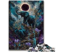 Jigsaw Puzzles for Teenagers 1000 Pieces Magic Elephant Educational Game Challenge Toy Wall Decoration Unique Birthday And Xmas Gifts 50x75cm