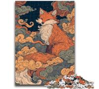 Jigsaw Puzzles for Teenagers 1000 Pieces Magic Fox Learning Educational Toys Family Games Gifts for Friends And Family 50x75cm