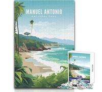 Jigsaw Puzzles for Teenagers 1000 Pieces Manuel Antonio Natl Park Challenging Game Toys Difficult Challenge Great Gift Size 38x26cm