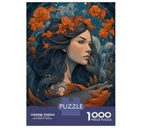 Jigsaw Puzzles for Teenagers 1000 Pieces Mermaid Imaginative Play Jigsaw Hands-on Game For Family Fun Unique Gifts for Birthday And Christmas 70x50cm/1000pcs
