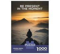 Jigsaw Puzzles for Teenagers 1000 Pieces Mindful Living Motivation Puzzle for Adults Fun Games A Work of Art Parent-child Interaction 70x50cm/1000pcs